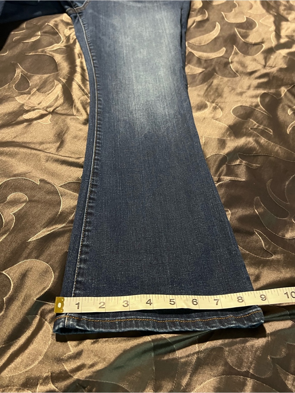 Kut from the Kloth Women's Mid Rise Bootcut Jeans Stretch Medium Blue Wash 14 P - Picture 13 of 13